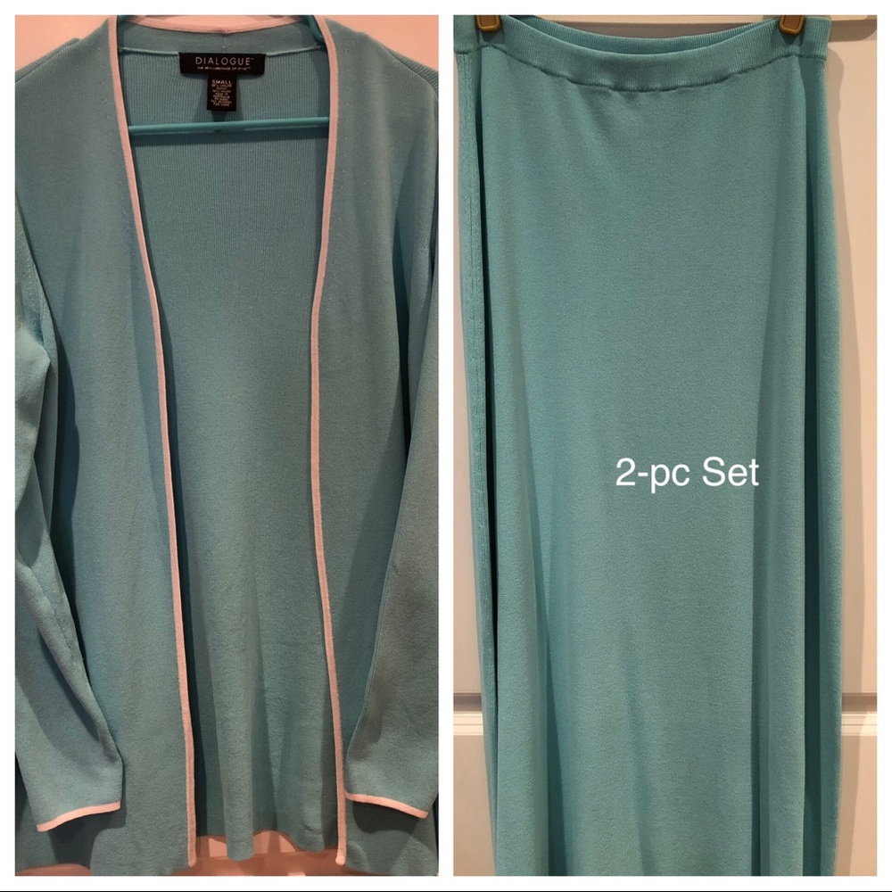 🔥Dialogue 2-pc Aqua Set Size Small